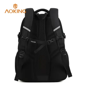 Трендовый школьный рюкзак Mochila, повседневный дорожный рюкзак для ежедневного использования, прочный водонепроницаемый рюкзак для ноутбука с защитой от кражи от производителя