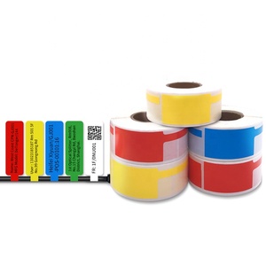 HVSWLY - Etiquetas De Cable Para Escribir En Electrónica, 24 Etiquetas De Cable Reutilizables, Etiquetas De Alambre Coloridas Para Identificar Cables De Carga, Con 1 Marcador