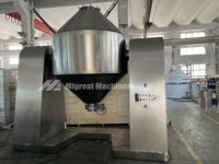 Mélangeur de poudre de qualité industrielle, machine de mélange de poudre, traitement des aliments, acier inoxydable, fonctionnement continu automatique