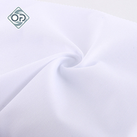 Tissu antibactérien uniformes de gommage médical 100 coton, Uniforme d'infirmière blanc