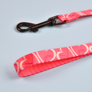 मिडेपेट फैक्टरी थोक कुत्ते पूप बैग धारक डिस्पेंसर मानक हृदय प्रिंट पुष्प पट्टा गर्म विक्रय डिजाइनर पॉलिएस्टर - Product Image 3