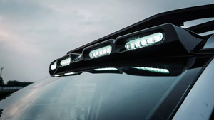 车顶灯适用于福特 <span class=keywords><strong>Ranger</strong></span> T9 2023-2026 亮黑色顶灯 LED 灯组 - Product Image 5