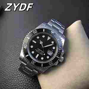 <span class=keywords><strong>Montre</strong></span> de poche de luxe pour homme NH35A avec mouvement automatique <span class=keywords><strong>Seiko</strong></span>, étanche 20 BAR, <span class=keywords><strong>bracelet</strong></span> en acier 40 mm, index lumineux - Product Image 4