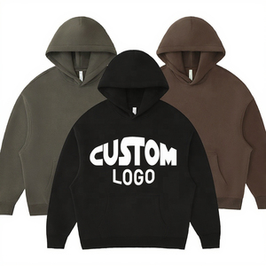 High Quality 500gsm Heavyweight <b>Men's</b> Oversized Hoodies French Terry Hoodies Drop Shoulder No String <b>Men's</b> Hoodies for <b>Men</b> - Product Image 2