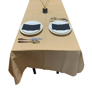 Disposable 2 <strong>Papers</strong> 1 Flim <strong>Tablecloths</strong> Eco-friendly Craft Color 3 Plys Tablecover for Home - Product Image 1