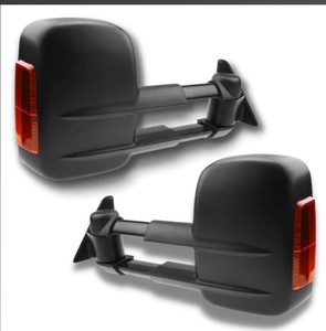 Accessoires de camionnette rétroviseur latéral de remorquage de clignotant en verre de puissance pour Land Cruiser série 80 1990 - 1998 - Product Image 1