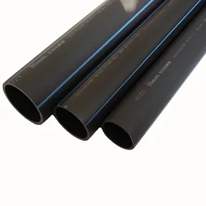 Factory Direct Wholesale PE Pipe For Water Treatment Or Cable Protect Plastic Pipe For Water Supply Or Drainage