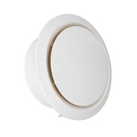 HVAC Ventilation Montage en céramique diffuseur d'air pour chambre bureau plafond