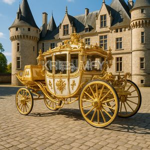 Oferta Especial: Carroza Eléctrica de Lujo a Precio de Fábrica, Vehículo Paseador con Caballos para Bodas y Eventos Empresariales - Product Image 4