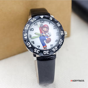New Product 3D <strong>Super</strong> <strong>Mario</strong> Luminous Pointer Quartz Electronic <strong>Watch</strong> Small and Medium-sized Children's Belt <strong>Watch</strong> - Product Image 4