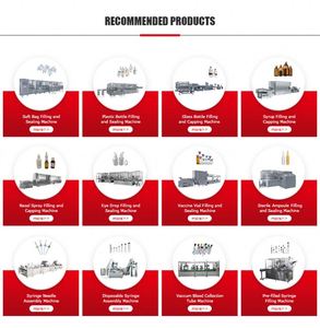 Industrielle Edelstahl-GMP-FDA-zertifizierte Softbag-IV-Flüssigkeiten Schlüsselfertige Produktionsanlage - Product Image 5