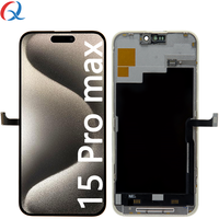 Écran LCD de remplacement Super pour iPhone 15 Pro Max 6,7 pouces, garantie 1 an, assemblage numériseur d'écran tactile pour téléphone portable