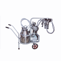 Petit collecteur de lait amovible en acier inoxydable, haute productivité, électrique/à essence, pour machine à traire les vaches, les moutons et les chèvres