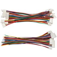Kabel Konektor JST XH XHB XHS 2.54 5Pin 2 3 4 5 6 7 8 14 Pin 2.5MM Male ke Kabel Tanpa Ujung