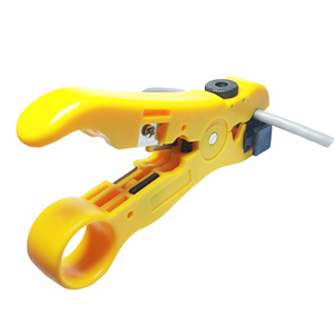 Pince à dénuder les câbles, couteau à dénuder manuel, outil de coupe pour fils RG6 RG59 RG11, pince à sertir - Product Image 5