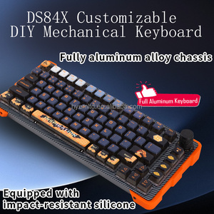 Triple-Mode Silent Mechanical RGB-Gaming-Tastatur mit Hintergrund beleuchtung und <span class=keywords><strong>Kailh</strong></span>-Achse Neuer Status - Product Image 2