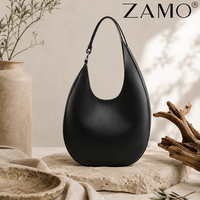 Sac à main mini à rabat en cuir véritable grain de palme marron pour femme avec fermoir argenté – Tendance mode décontractée minimaliste printemps-été