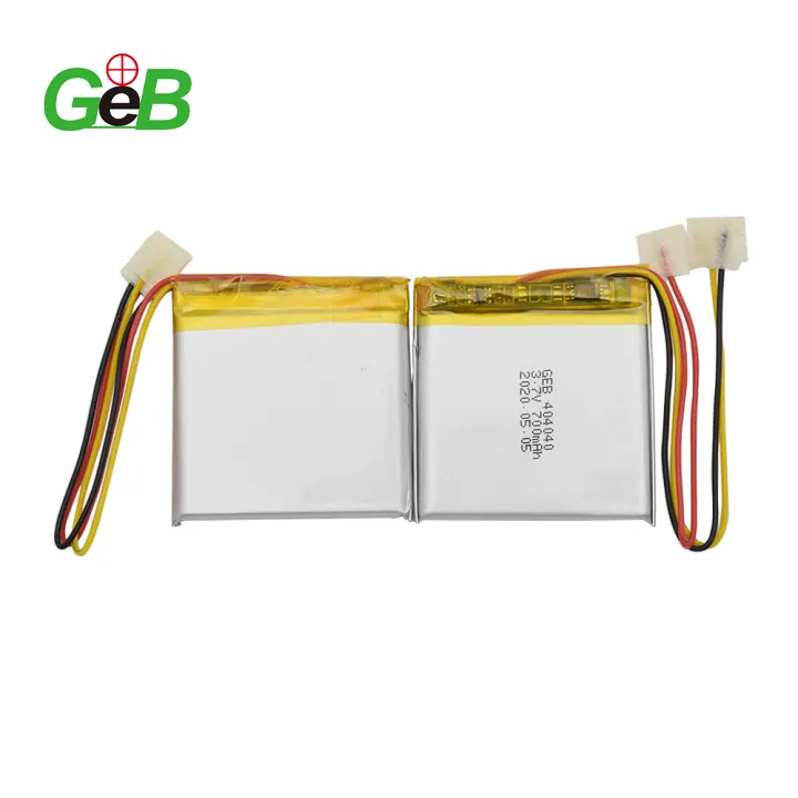 GEB 304040 3.7v Lipo Pouch Cell 044040 700mah Deep Cycle Life Lithium Polymer Li-po Battery Lipo Batteries für Wireless Doorbell