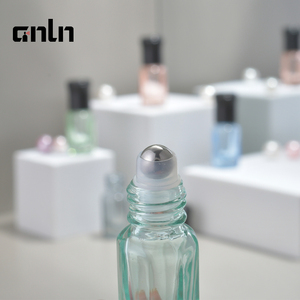 Envase de Vidrio Vacío para Perfume, Colorido, de 3 ml, con Tapa de Aluminio y Rodillo de Acero - Product Image 2