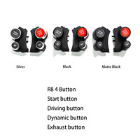 Bouton de démarrage R8 adapté au bouton de démarrage du changement de volant Audi bouton de démarrage R8 A3 A4 A5 A6 A7 A8 Q3 Q5 Q7 Q8