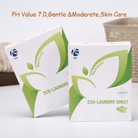 Feuille détergent de lessive, 10 pièces, soin profond, pour lessive, sous-vêtements, draps de lavage