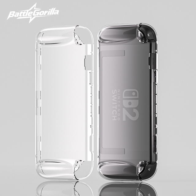 ATB TPU Protective Controller Case for Nintendo Switch 2 Shockproof Transparent Cover Console Protector Accessories