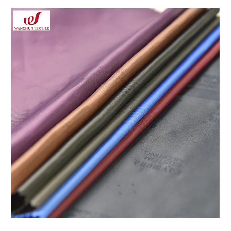 Polyester 210T Taffeta 80G/M Plain dyed Embossed for Lining