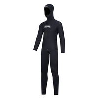 Combinaison de plongée en néoprène camouflage à capuche YAMAMOTO personnalisée en 2 pièces, manches longues, 3 mm, pour la pêche sous-marine, le surf et la plongée