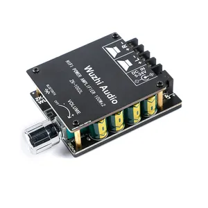 Mini 2.0 Stereo Bluetooth 5.0 Digitale Versterker Board Module 100W * 2 Volume Schakelaar ZK-1002L