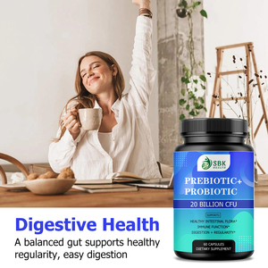 Capsules de prébiotiques et probiotiques OEM ODM : Xylooligosaccharides pour préparer l'intestin et favoriser la prospérité des probiotiques – Mélange probiotique - Product Image 5