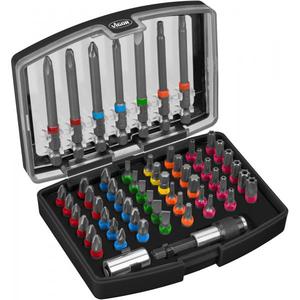 VIGOR - V5020 1/4'' Bit <b>set</b> (57 pcs.) - EAN 4047728050203 INSERTS FOR <b>SCREWING</b> <b>SCREWING</b> BITS <b>SETS</b> - Product Image 1