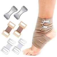 Clips de fixation en aluminium pour bandages élastiques médicaux, prix d'usine, attaches métalliques pour la fixation des bandages, clips de remplacement réutilisables