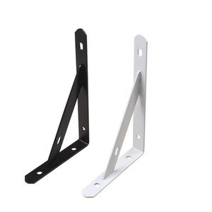 Soporte de pared para estante tipo trípode, de acero al carbono con pintura horneada, de 6 a 14 pulgadas, opción en negro y blanco, soporte de pared para cocina - Product Image 2
