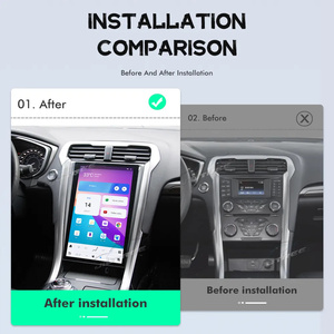 13.6 "128GB Qualcomm 665 pour Ford Mondeo Sync1 Sync2 Sync3 2013-2021 Android 11car Radio Lecteur Multimédia Audio Magnétophone - Product Image 5