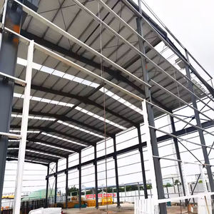 Cadre en aluminium respectueux de l'environnement Garages de parking étanches Structure Service de coupe à domicile Bâtiment en acier - Product Image 5