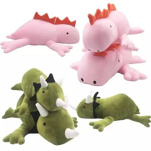 Grande dinosauro ponderato peluche cartone animato ansia appesantito animali di peluche cuscino peluche regalo di compleanno per bambini per bambini - Product Image 2