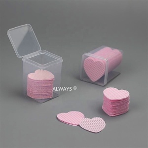 <span class=keywords><strong>Rosalind</strong></span> Nail Supplies – 200 Lingettes et tampons démaquillants pour ongles en PP écologique, sans peluches, avec motif en relief, dans une boîte en plastique - Product Image 4