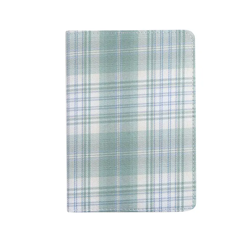 All'ingrosso A6 B6 Preppy JK Plaid Notebook tessuto fantasia rigida diario