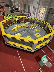 Manège Wipeout Eliminator Sweeper Meltdown pour enfants, pour jardin, aire de jeux, trampoline, parc d'<span class=keywords><strong>aventure</strong></span>, espace public - Product Image 5