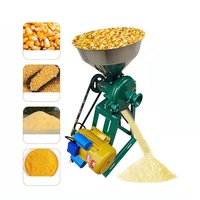 Broyeur de maïs à usage domestique, petite échelle, double usage humide et sec, machine à pulper les soja, moulin à farine multigrains, moteur