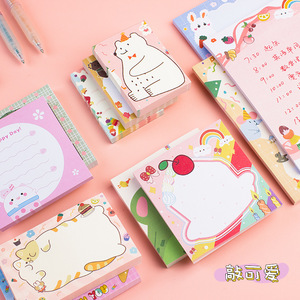 Marcadores de libros de dibujos animados bonitos y coloridos baratos con precio personalizado al por mayor, notas de bolsillo promocionales, página adhesiva Similar, Bloc de notas publicado - Product Image 5