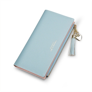 CARRKEN DELL'UNITÀ di elaborazione delle Donne di Cuoio Del Raccoglitore Del Sacchetto Della Chiusura Lampo Dell'annata <span class=keywords><strong>Femminile</strong></span> Borsa Del <span class=keywords><strong>Portafoglio</strong></span> Tasca Del Telefono del Supporto di Carta di Modo Lungo Delle Donne Del Raccoglitore - Product Image 2
