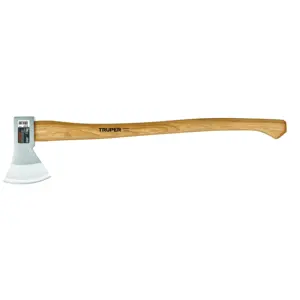 Hacha europea BOX 2 de 1000 g, mango de nogal americano de 28 pulgadas, TRUPER - Product Image 1