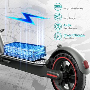 <span class=keywords><strong>Scooter</strong></span> <span class=keywords><strong>Eléctrico</strong></span> Plegable de 8.5 Pulgadas y 250W, Envío Directo desde Almacén en Reino Unido, UE y Alemania, para Adultos - Product Image 4