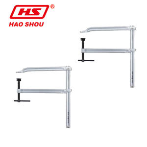 Serre-joint rapide de type F de la marque Good Hand, en acier allié au chrome-molybdène, pour le travail du bois et la construction, fabriqué à Taïwan - Product Image 3