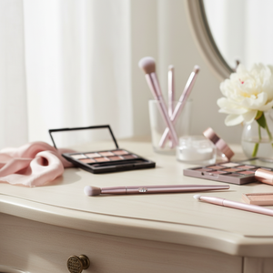 Pinceau de maquillage professionnel en métal rose de haute qualité, modèle Daiso0116, fabriqué en Corée, à prix réduit - Product Image 3