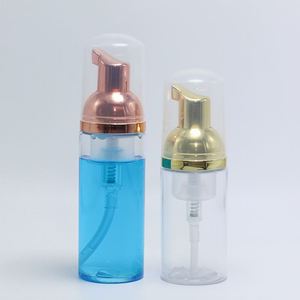 Flacon pompe moussant 30ml 50ml 2oz 80ml 100ml en PET pour cosmétiques et savons – Or rose, blanc, argent - Product Image 5