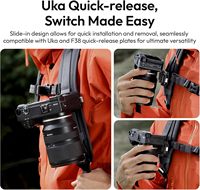 Sangle de fixation réglable ULANZI pour sac à dos photo, système de dégagement rapide, capacité de charge 10 kg pour appareils photo reflex numériques Fuji et caméras d'action