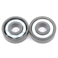 708C cincin keramik Si3n4 penuh sangkar PTFE 8*22*7mm 708 bantalan bola keramik hibrida kontak sudut