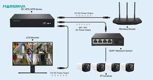 Marsriva 100W Mini DC çevrimiçi <span class=keywords><strong>UPS</strong></span> evrensel adaptör tek güç kablosu kesintisiz güç kaynağı ile - Product Image 6